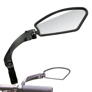 Dviratis Galinio vaizdo veidrodis Vairo atšvaitas Plataus diapazono reguliuojamų kampų veidrodis Kalnų dviračio el. paspirtuko priedai
