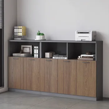 Spausdintuvo akcentas Spintelė Lentynos Dizainerių asortimentas Atviros biuro spintelės Modernūs maži armoires de salono moduliniai baldai