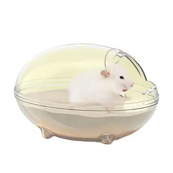 Žiurkėno vonios kambarys Plastikinis žiurkėno tualetas Jūrų kiaulytės žiurkėno smėlio vonia Maža naminių gyvūnėlių voverė Pirtis Maži gyvūnai Atsargos