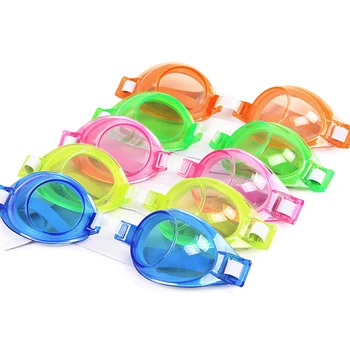 1Pc Silikoniniai vaikai Anti Fog Plaukimo akiniai Nardymas Banglenčių akiniai Mielas dizainas berniukams Mergaitės Maudymasis Vasaros maudynės Akių apranga