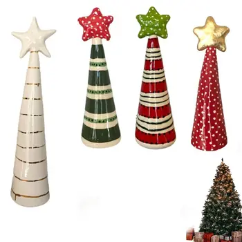 Derva Kalėdų eglutės dekoravimas Kūrybinis namų dekoro vakarėlis Kalėdų eglutės skulptūros Menas Kalėdų eglutės papuošalai