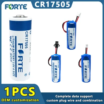 Forte CR17505 3V ličio mangano baterija intelektualiam vandens skaitikliui GPS pozicionavimo automatikos pramoninio valdymo programuotojas