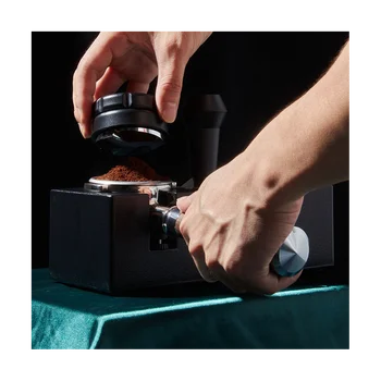 Kavos klastojimo laikiklis Filtro stovas Espresso Distributor Mat Rack Kavos virimo aparatas Įrankių priedai Barista 51mm 53mm 58mm-B
