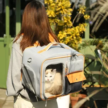 Kačių pirkinių krepšiai Nepravėrusi lauko kelioninė kuprinė katėms Maži šunys Transportavimas Nešiojimo krepšys Kačių kuprinės laikikliai Kačių rankinė
