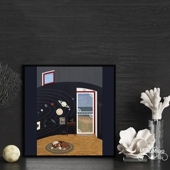 Mary Lattimore Sidabrinės kopėčios Muzikos albumo viršelis Plakatas Drobė Meno spauda Namų dekoras Sienų tapyba ( Be rėmo )