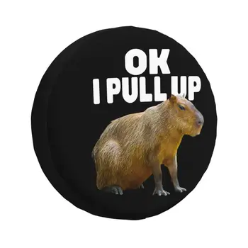 Ok Saya Pull Up Capybara atsarginio rato padangų dangtis Toyota RAV4 Prado Animal Pet Jeep RV Visureigis 4WD 4x4 Transporto priemonių priedai