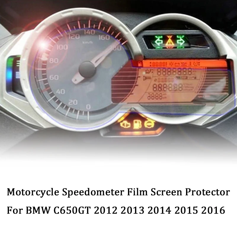 C650GT 2012 2013 2014 2015 2016 Motociklų priedai Spidometras Klasterio apsauga nuo įbrėžimų plėvelė Ekrano apsauga Nauja