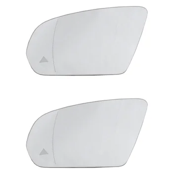 1Pair Car LH+RH išorinis veidrodinis stiklas skirtas MERCEDES-BENZ C/S-Class W222 W205 galinio vaizdo veidrodžio objektyvams 0998100116 0998100216