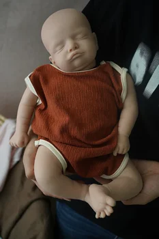 42 CM minkštas silikonas atgimęs kūdikis berniukas nedažytų lėlių rinkinys Lifelike 18 colių atgimusi lėlė Surprice Vaikai Anti-stresas