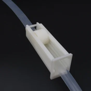 5vnt Plastikinis minkštos žarnos vožtuvas vandens oro siurblio vamzdžio srauto greičio valdymo priedai Silikoninio vamzdžio jungiklis Oro akmens jungiamosios detalės