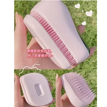 Anti-knot Comb Wet Massage 1vnt Oro pagalvė Nauji nešiojami garbanoti aksesuarai Magic Upgraded Sausi plaukai lygūs