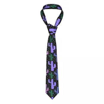 Casual Arrowhead Skinny Colour Cactus Necktie Slim Tie For Men Man Accessories Simplicity For Party Formal Tie