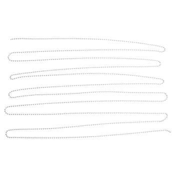 Chain nerūdijančio plieno grandinėlės karoliukų grandinės grandinės pratęsimas papuošalų gamybai Atitinkamos jungtys grandinės