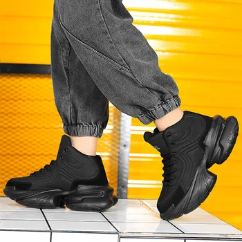 Damyuan platforma Madingi vyriški batai Žieminiai Laikykite šiltus odinius kepalus Neslidūs vaikščiojimo batai Laisvalaikio sportbačiai 2023 Nauji sportiniai bateliai
