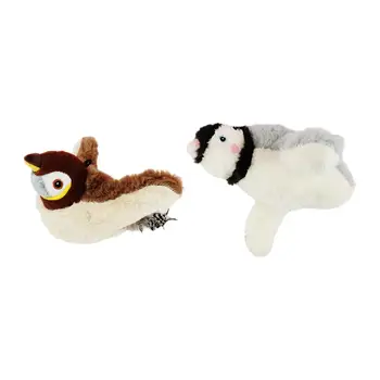 Flapping Kitty Toy Pet Supplies Plush Animal Interactive Cat Toys