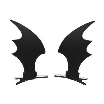 Helovino šikšnosparnio sparno plaukų segtukas kasdien dėvėti kostiumų plaukų aksesuarus moterims gimtadienio vakarėlyje neslystanti plaukų juosta