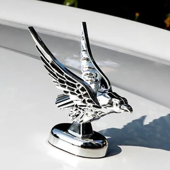 Išorės apdaila 1PC automobilio variklio dangčio priekinis gaubtas Erelio ornamento ženklelis Automatinis priekinis dangtis 3D Eagle emblema Automobilio modifikavimo priedas