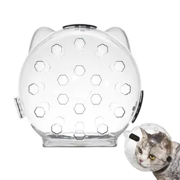 Katės snukis kvėpuojantis Anti Biting Anti Scratch Kačių priežiūros įrankiai Naminių gyvūnėlių reikmenys Katės snukiai Kačiuko veido kaukės maudynėms Supplie
