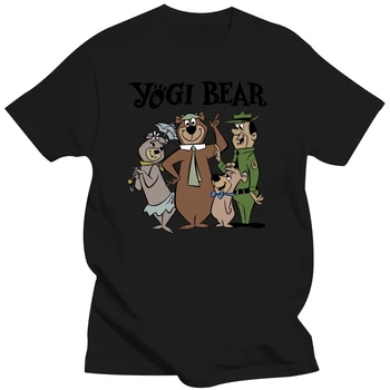 Kaus Kartun Retro Beruang Yogi _ Ukuran Medium _ Baru dengan Tags_berlisensi Hanna Barbera