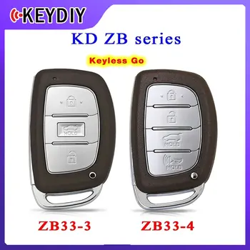 KEYDIY Universal ZB serijos nuotolinio valdymo pultas ZB33-3 ZB33-4 KD išmanusis raktas skirtas KD-X2 KD automobilinio rakto keitimas Hyundai