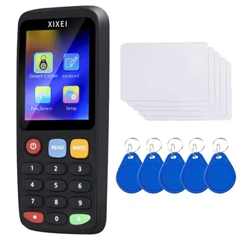 Naujas X7 RFID išmanusis lustinių kortelių skaitytuvas Rašytojas Prieigos kortelių kopijavimo aparatas 125KHz 13,56MHz ženklelio žetono žyma Klonas NFC dekoderis Duplicator