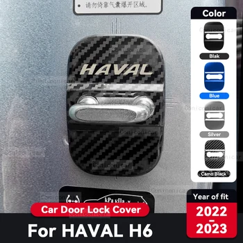 skirta HAVAL H6 2021 2022 2023 m. automobilio durų užrakto apsaugos dangtelis, antirūdijantis nerūdijančio plieno automobilių vidaus apdailos priedai