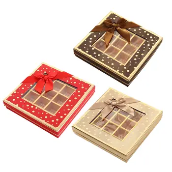 Valentino dienos dovana 25 vidiniai tinkleliai Šokolado dėžutė kepiniams kepti Gėrybės Sausainiai Šventiniai vakarėlių reikmenys Jubiliejus