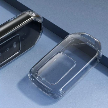 Visiškai naujas raktų apvalkalas Automobiliniai raktai Fobs dalys Našumas / Pasirinktiniai skaidrūs priedai Suprojektuotas raktų pakabuko dėklo dangtelis